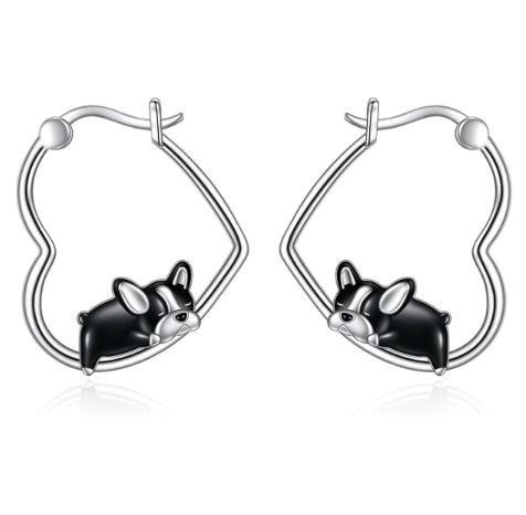 Creative Heart-shaped Hollow-out Earrings