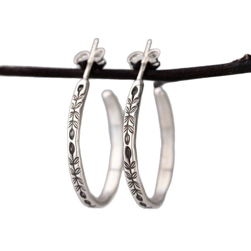 European And American-style Trendy Circular Earrings Bohemian Vibe