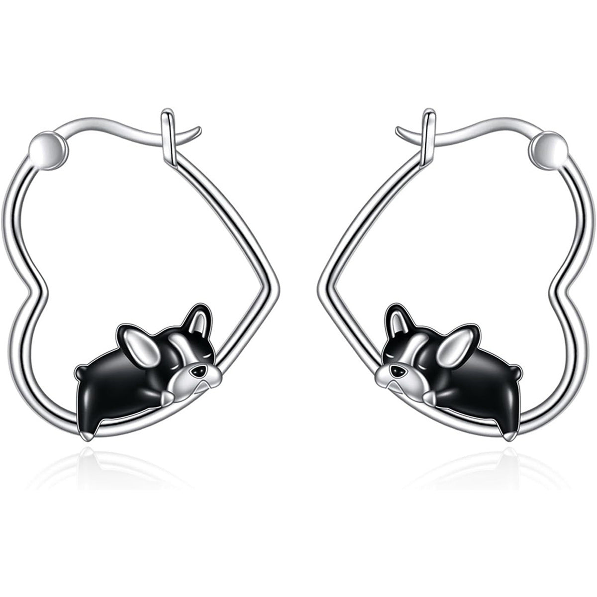 Creative Heart-shaped Hollow-out Earrings