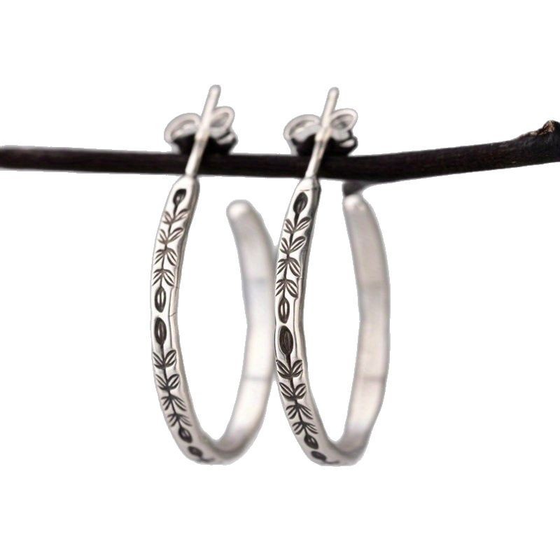 European And American-style Trendy Circular Earrings Bohemian Vibe